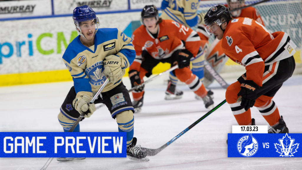 Penticton Vees earn overtime win against the Nanaimo Clippers - BCHL 