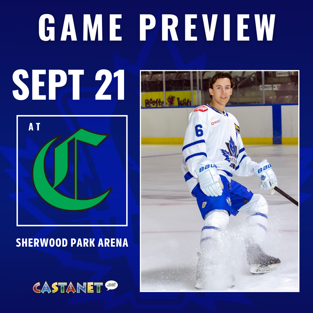 Game Preview: GM #2 Vees at Sherwood Park Crusaders